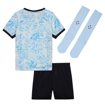 Kid's Portugal Away Jerseys Full Kit Euro 2024(Short+ Shorts+sock) Go Game Wear