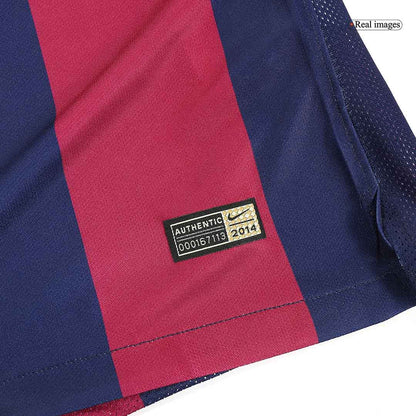 Retro Suárez #9 2014/15 Barcelona Home  Soccer Jersey Top Soccer Jerseys Store