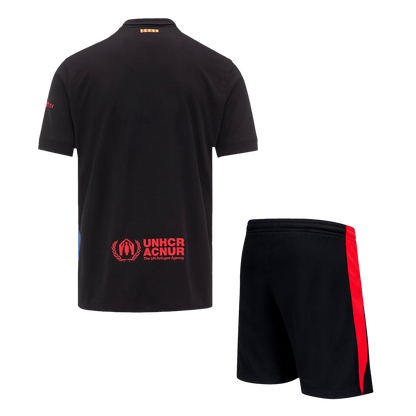 Barcelona Away  Soccer Jersey Kit(Jersey+Shorts) 2024/25 Top Soccer Jerseys Store