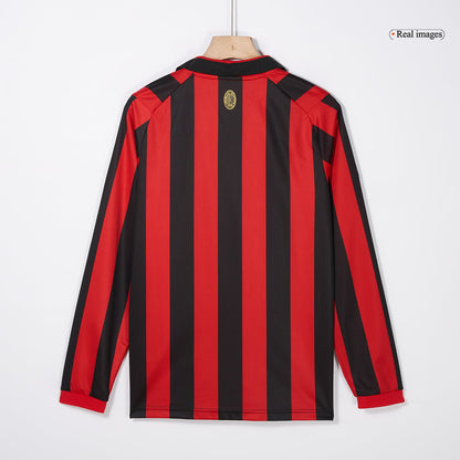 #125 AC Milan 125th Anniversary Long Sleeve  Soccer Jersey 2024/25 Top Soccer Jerseys Store