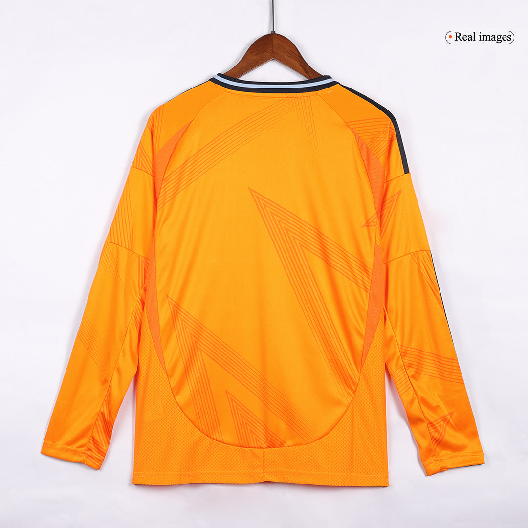 Real Madrid Away Long Sleeve  Soccer Jersey 2024/25 Top Soccer Jerseys Store