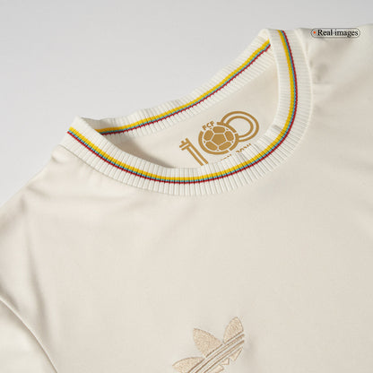 Colombia  Soccer Jersey 2024- 100th Anniversary T-Shirt Top Soccer Jerseys Store