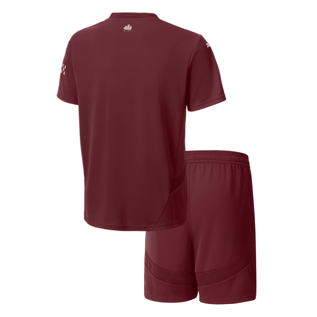 Kid's Manchester City Third Away  Soccer Jersey Kit(Jersey+Shorts) 2024/25 Top Soccer Jerseys Store