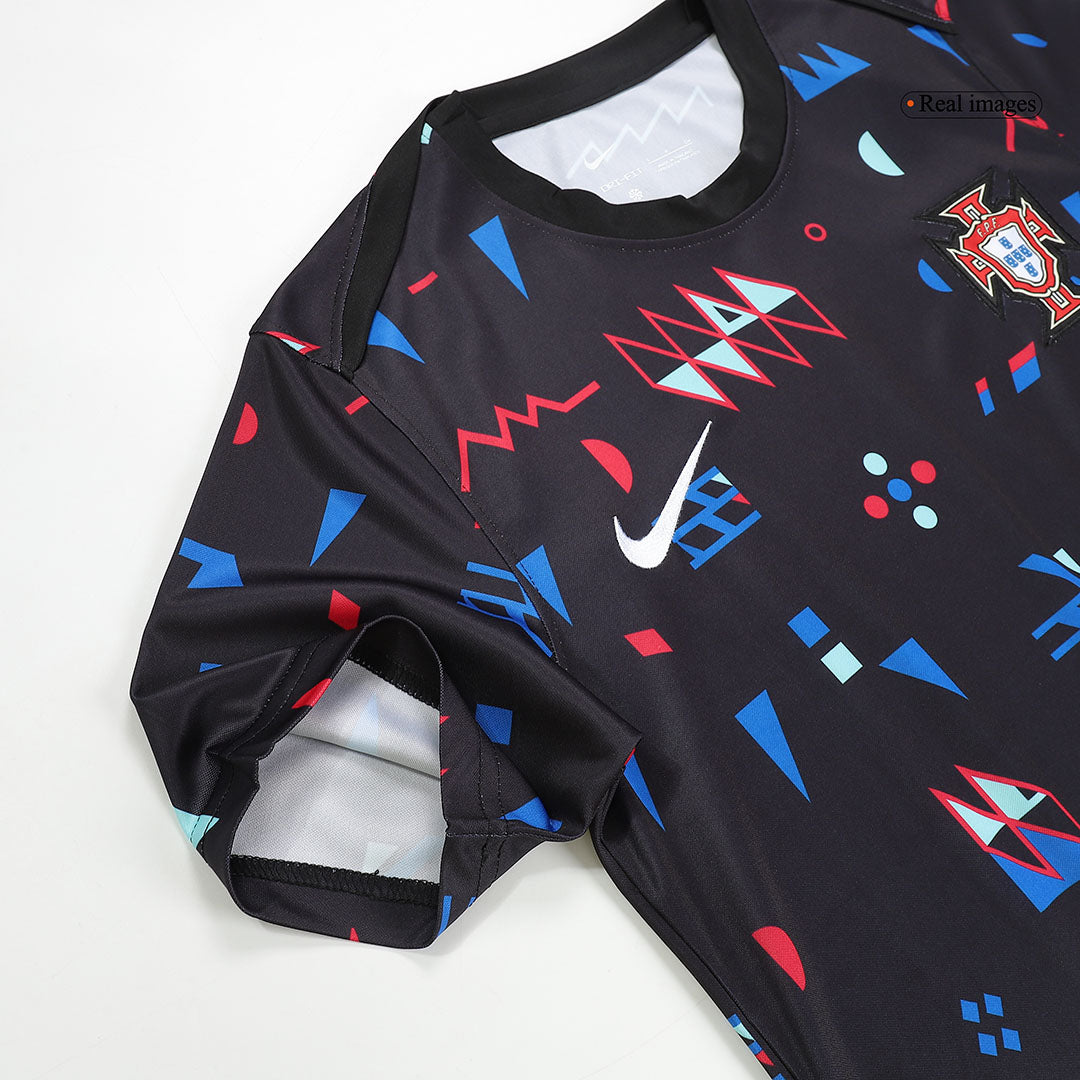 Men's Portugal Pre-Match Soccer Jersey Euro 2024 Go Game Wear