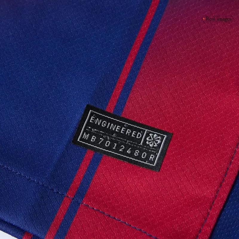 Barcelona Home 2025/26 Soccer Jersey Go Game Wear
