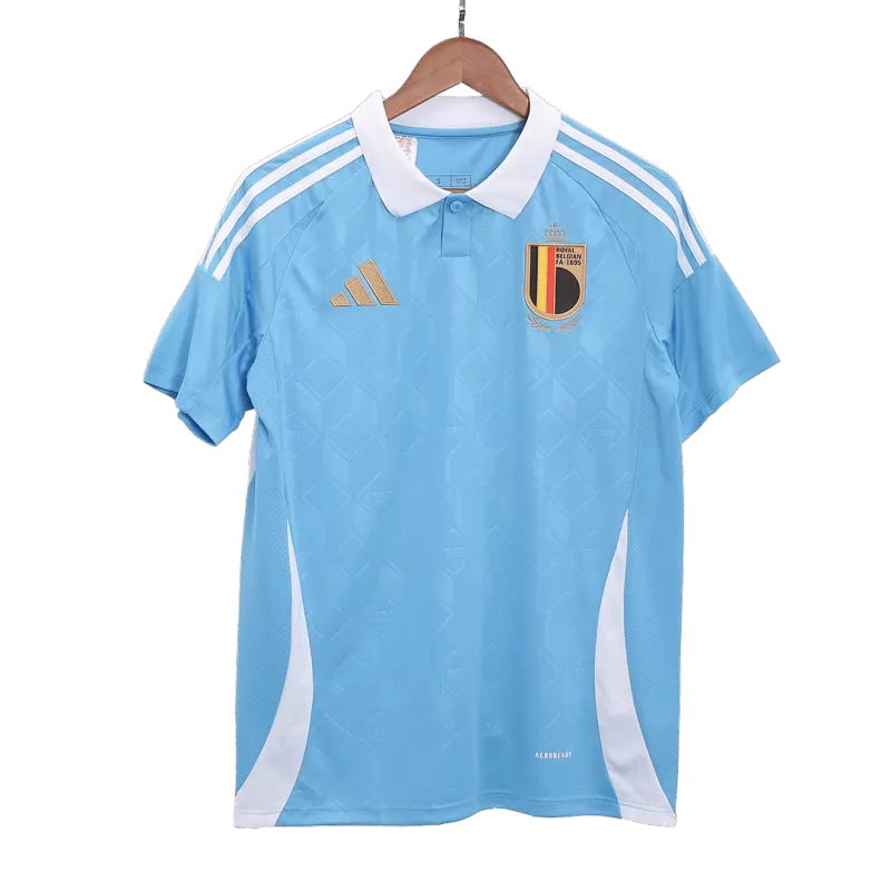 Belgium DE BRUYNE #7 Away Soccer Jersey 2024 topsoccerjerseys.com