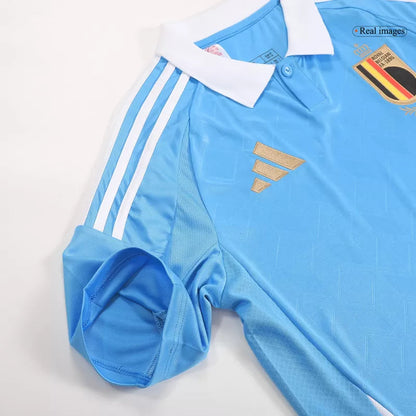 Belgium DE BRUYNE #7 Away Soccer Jersey 2024 topsoccerjerseys.com