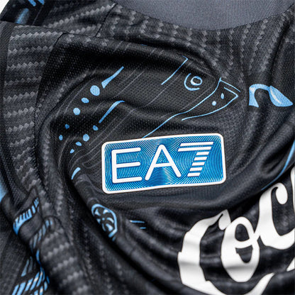 SSC Napoli Ebony Training Soccer Jersey 2025/26 Top Soccer Jerseys Store