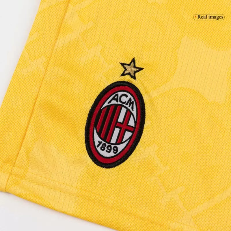 Kid's AC Milan Third Away Soccer Jersey Kit(Jersey+Shorts) 2025/26