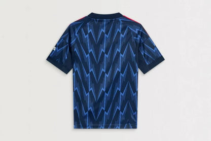 Kid's Arsenal Away Soccer Jersey Kit(Jersey+Shorts) 2025/26 topsoccerjerseys.com