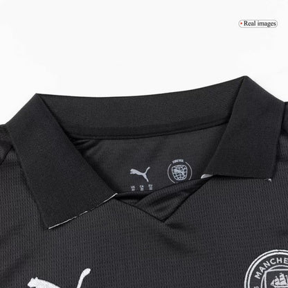 Kid's Manchester City Away Soccer Jersey Kit(Jersey+Shorts) 2025/26 Go Game Wear