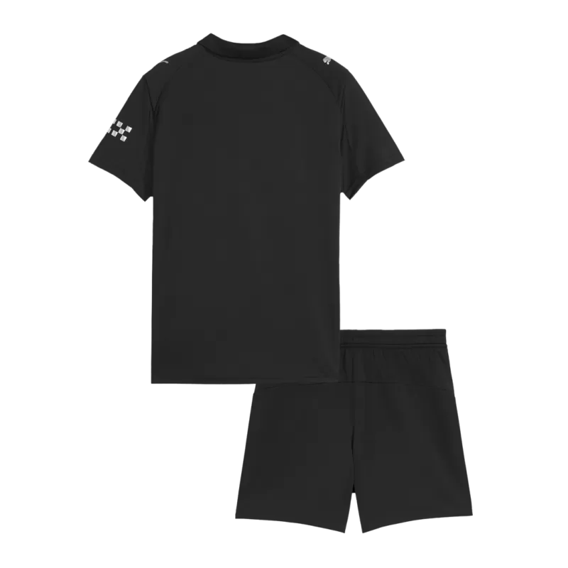 Kid's Manchester City Away Soccer Jersey Kit(Jersey+Shorts) 2025/26 Go Game Wear