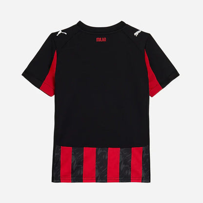 Kid's AC Milan Home  Soccer Jersey Kit(Jersey+Shorts) 2025/26 Go Game Wear