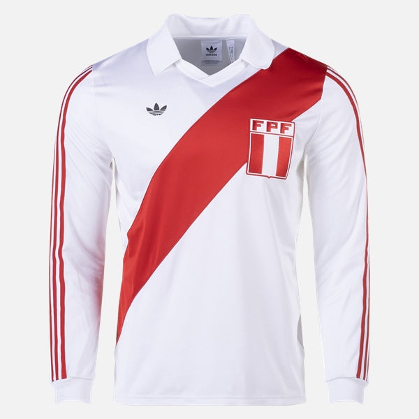 Peru Home Soccer Jersey Retro 78 topsoccerjerseys.com