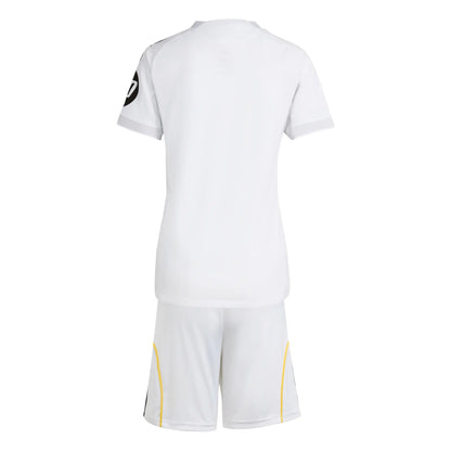 Kid's Real Madrid Home Soccer Jersey Kit(Jersey+Shorts+Socks) 2025/26 Go Game Wear