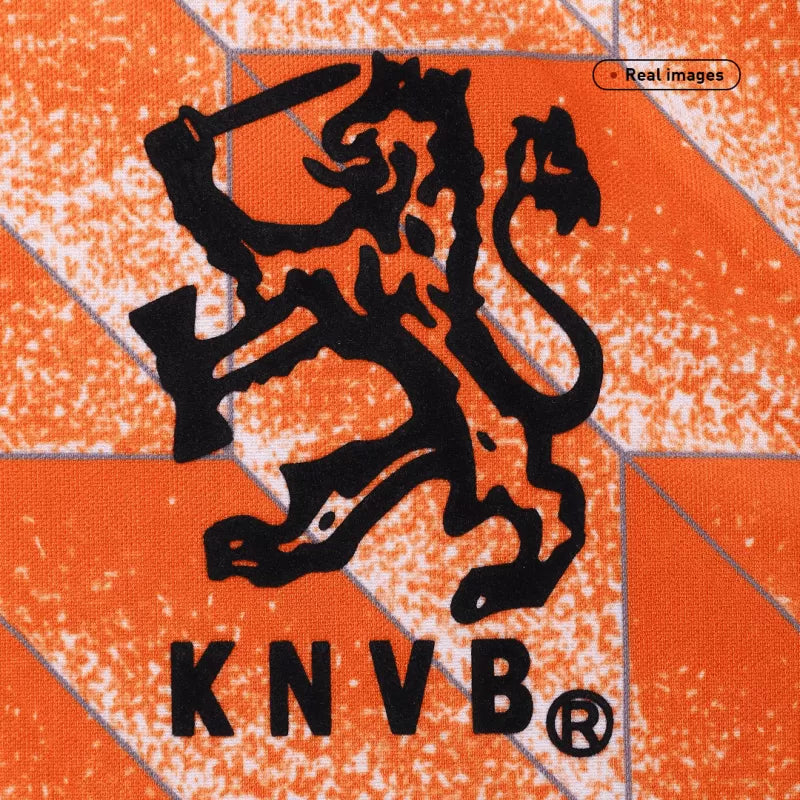 Retro Netherlands Home Soccer Jersey 1988 topsoccerjerseys.com