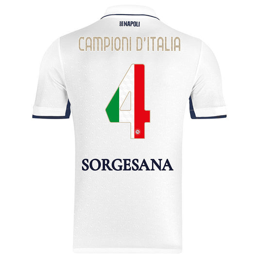 SSC Napoli 2024/25 Campioni d’Italia Away Match Shirt Go Game Wear