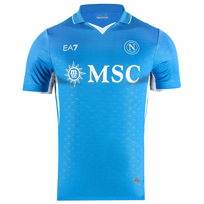 Player Verison SSC Napoli 2024/25 Campioni d’Italia Home Match Shirt Go Game Wear