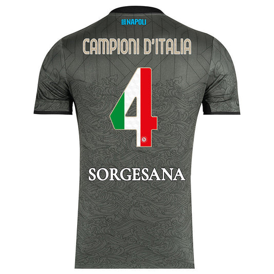 SSC Napoli 2024/25 Campioni d’Italia Third Match Shirt Go Game Wear