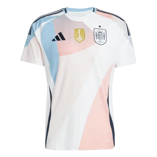 Spain Away Soccer Jersey 2025 Women's Euro Go Game Wear