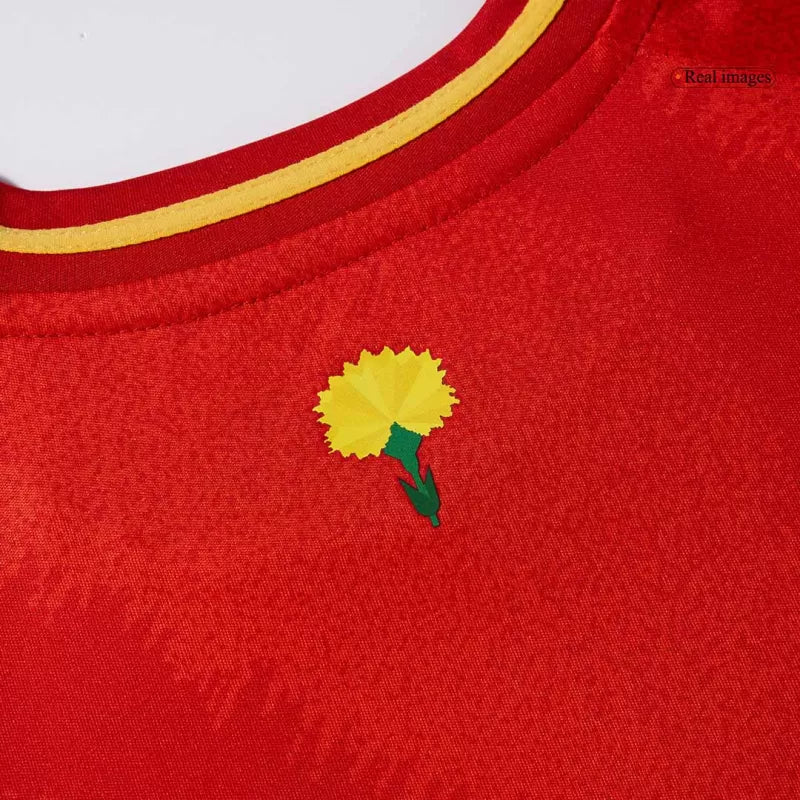 Kid's Spain Home Soccer Jersey Kit(Jersey+Shorts+Socks) 2024/25 Go Game Wear