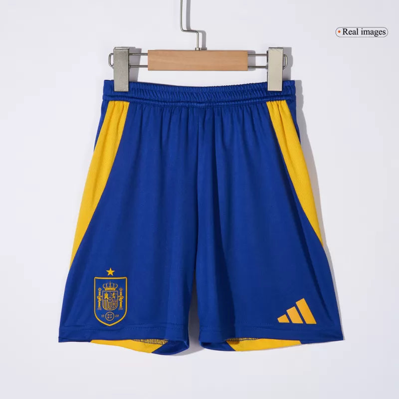 Kid's Spain Home Soccer Jersey Kit(Jersey+Shorts+Socks) 2024/25 Go Game Wear