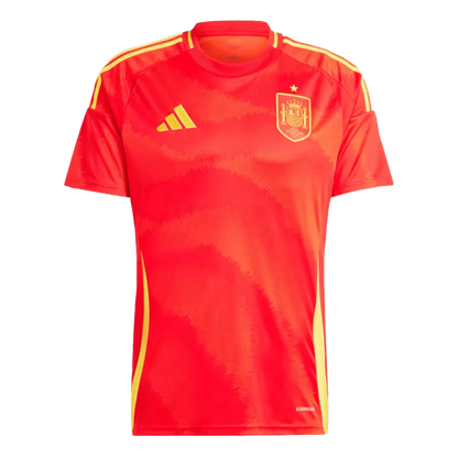 Spain Home Soccer Jersey Euro 2024 Go Game Wear