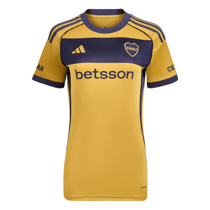 Women's Boca Juniors Alternate Soccer Jersey 2025/26 Go Game Wear