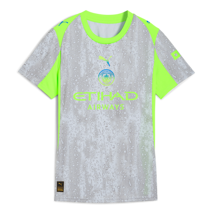 Women's Manchester City Third Away Soccer Jersey 2025/26 Go Game Wear