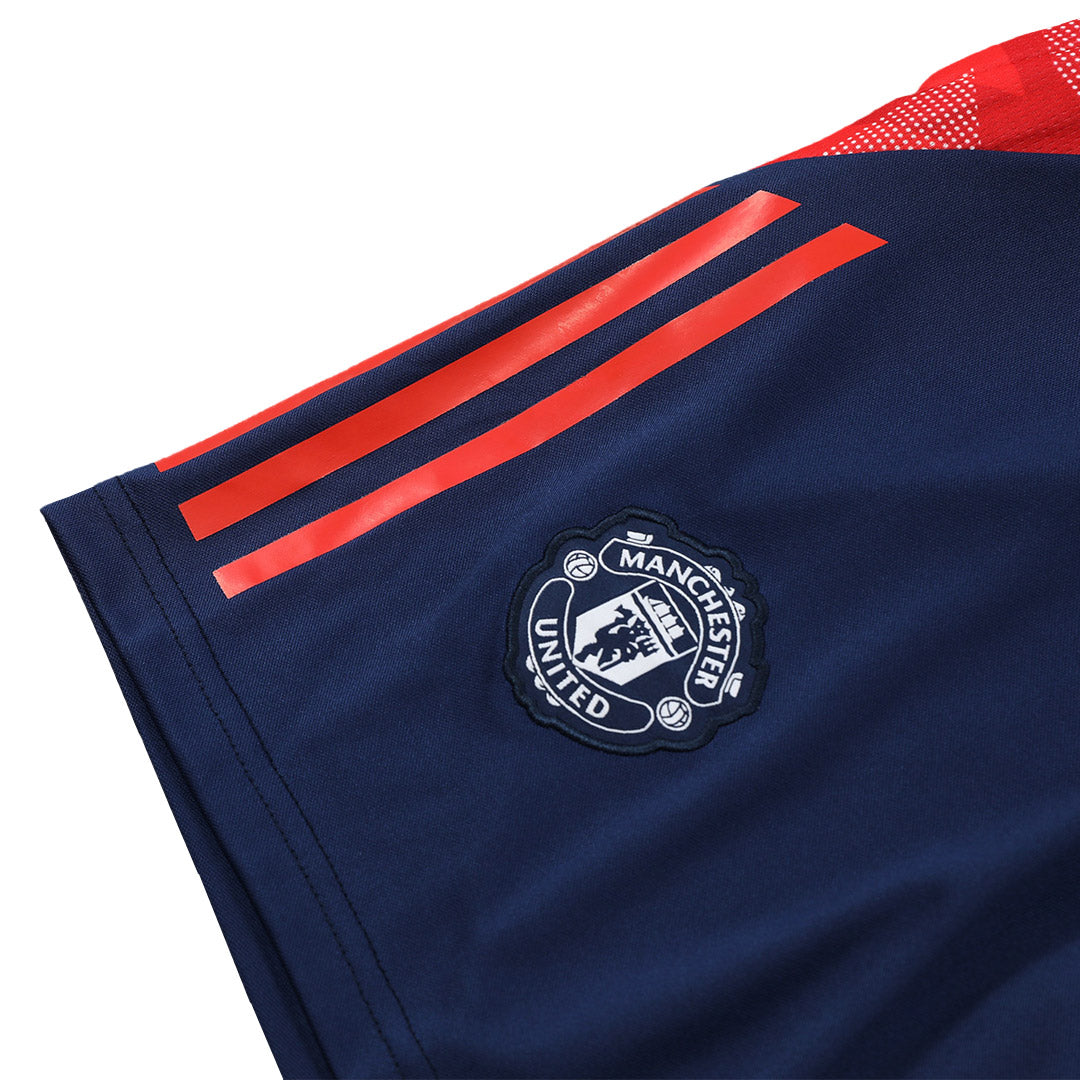 Manchester United Pre-Match  Soccer Jersey Kit(Jersey+Shorts) 2024/25 Top Soccer Jerseys Store