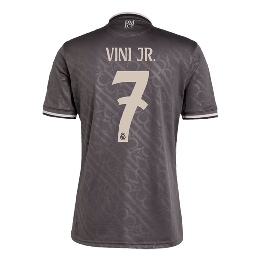 VINI JR. #7 Real Madrid Third Away  Soccer Jersey 2024/25 Top Soccer Jerseys Store