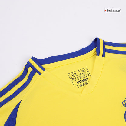Kid's RONALDO #7 Al Nassr Home  Soccer Jersey Kit(Jersey+Shorts+Socks) 2024/25 Top Soccer Jerseys Store