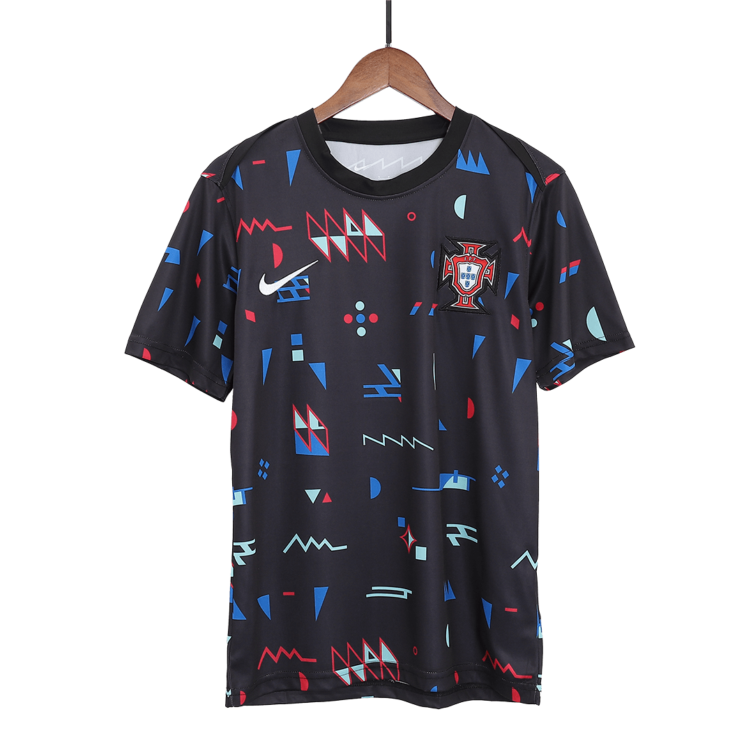 Men's Portugal Pre-Match Soccer Jersey Euro 2024 Go Game Wear