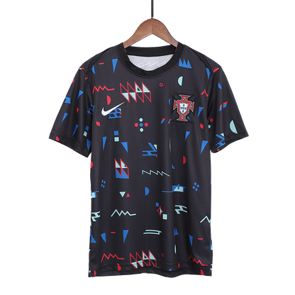Men's Portugal Pre-Match Soccer Jersey Euro 2024 Go Game Wear