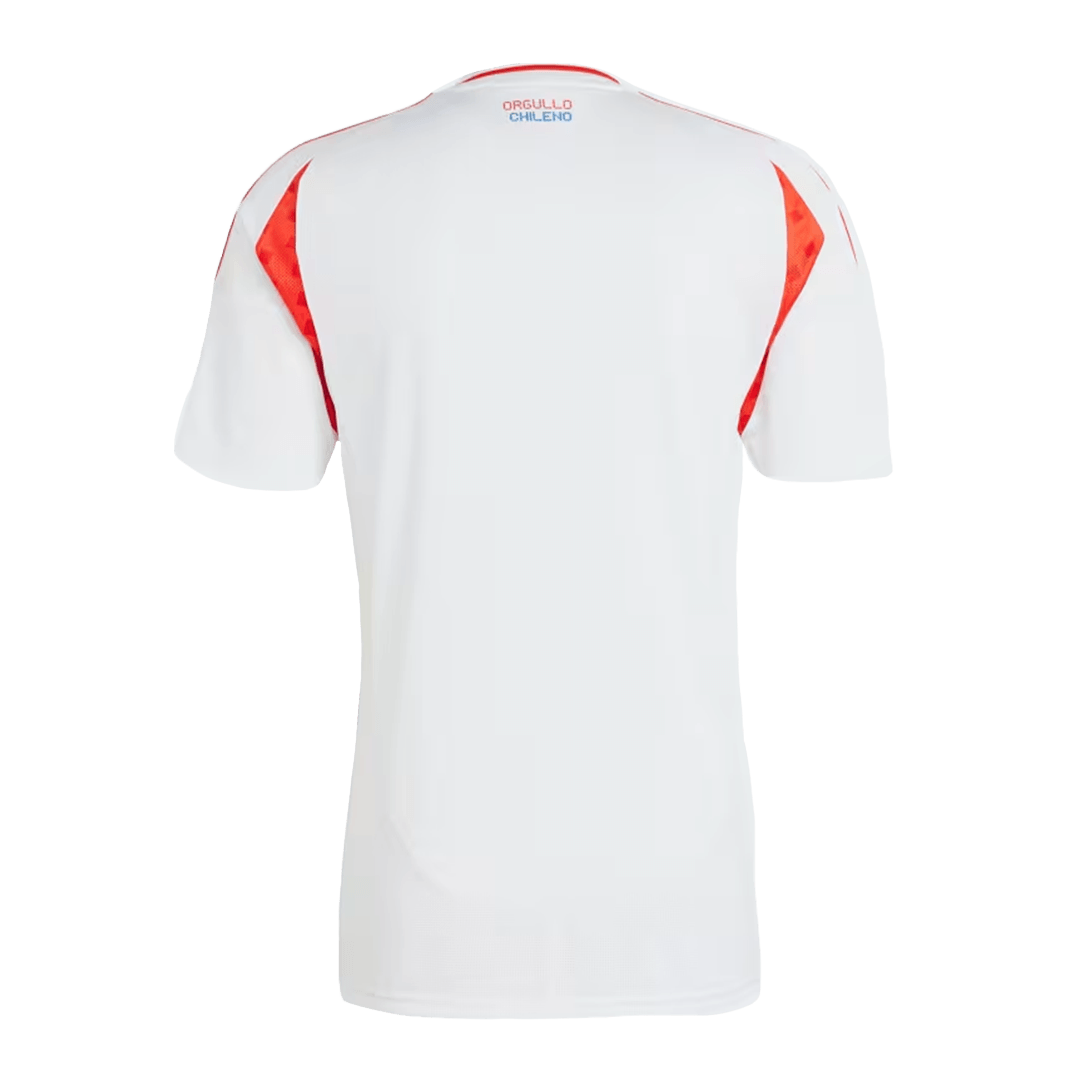 Men's Chile Away Soccer Jersey Copa América 2024 topsoccerjerseys.com