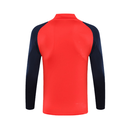 Manchester United Zipper Sweatshirt Kit(Top+Pants) 2024/25 Top Soccer Jerseys Store