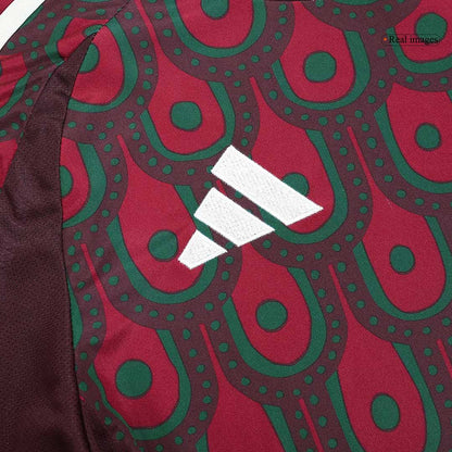 Men's Mexico Home Long Sleeve Soccer Jersey Copa América 2024 Top Soccer Jerseys Store