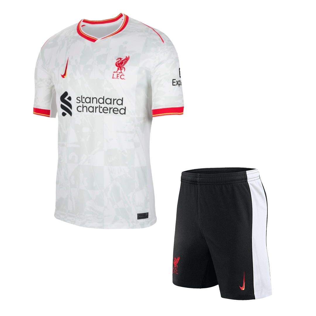 Liverpool Third Away  Soccer Jersey Kit(Jersey+Shorts) 2024/25 Top Soccer Jerseys Store