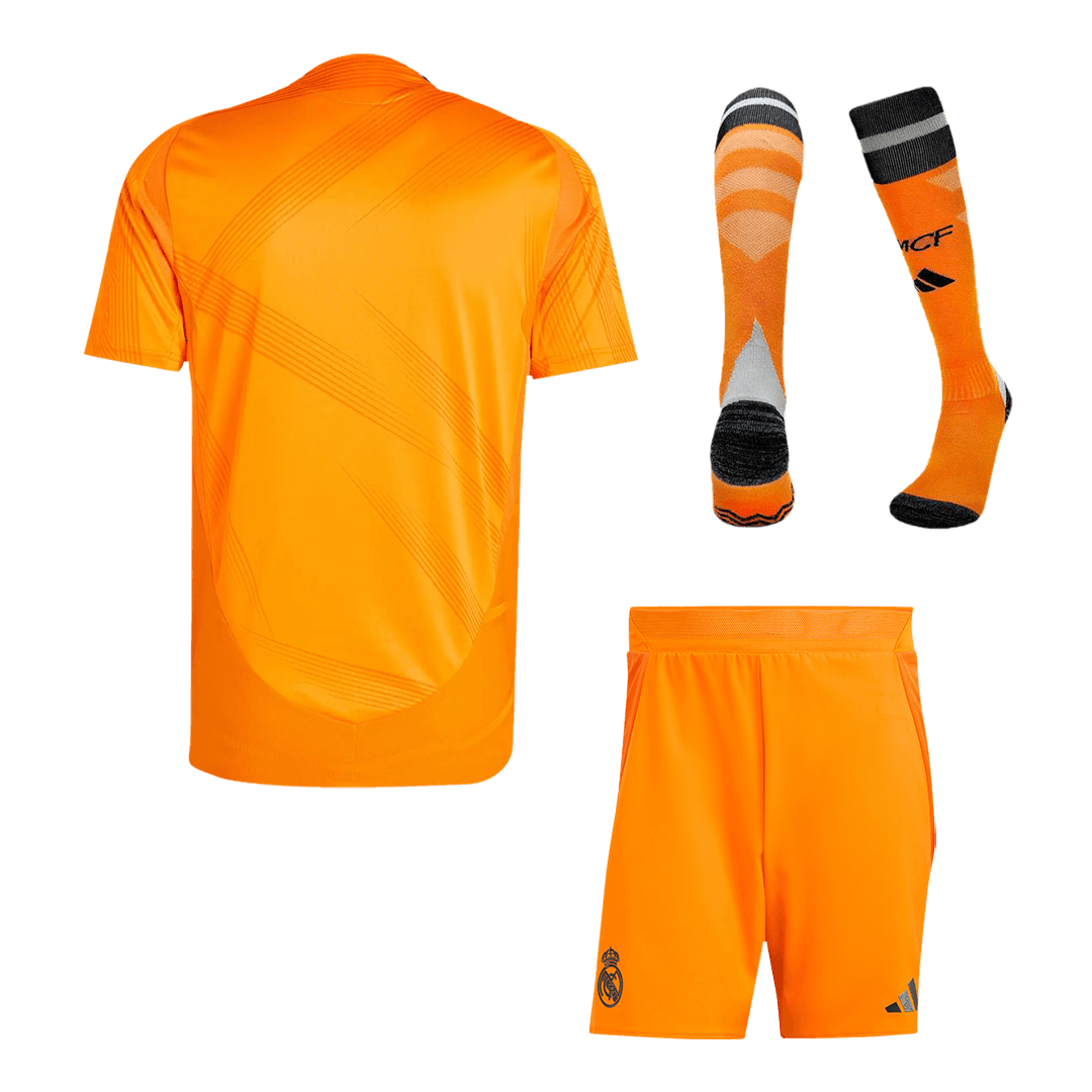 Player Version Real Madrid Away  Soccer Jersey Kit(Jersey+Shorts+Socks) 2024/25 Top Soccer Jerseys Store