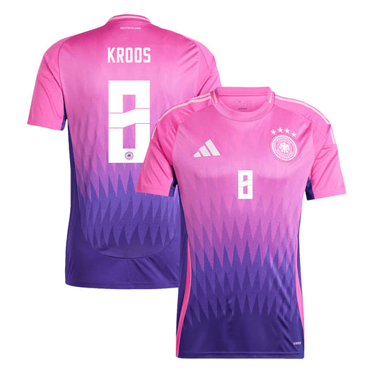 [Super jakość] Męska wyjazdowa tanie koszulki piłkarskie Niemcy KROOS #8 Euro 2024 Top Soccer World Shop