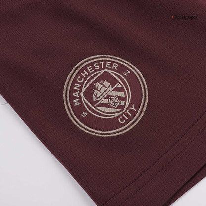 Manchester City Third Away Soccer Shorts 2024/25 Top Soccer Jerseys Store
