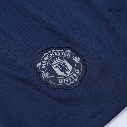 Kid's Manchester United Away  Soccer Jersey Kit(Jersey+Shorts) 2024/25 Top Soccer Jerseys Store