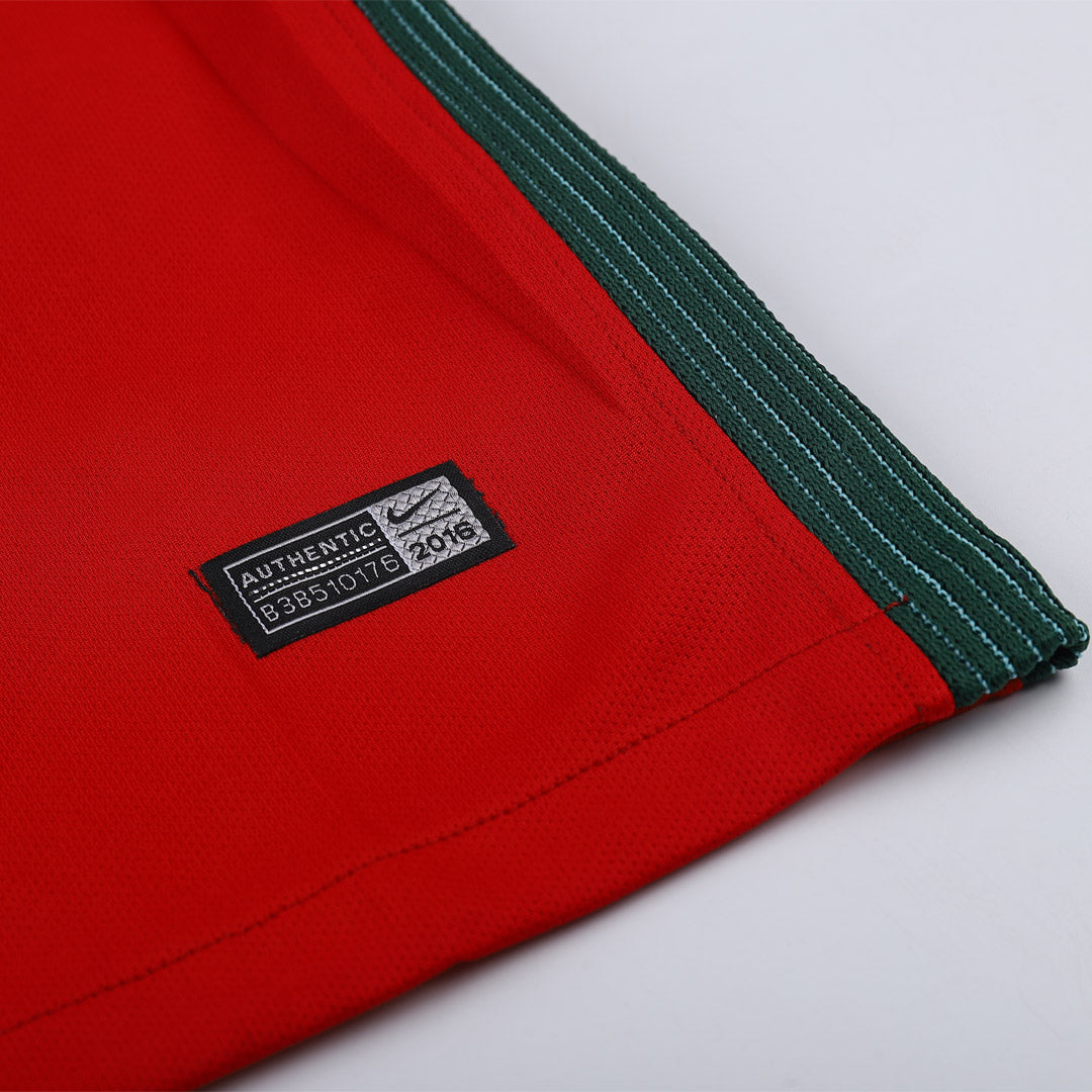 Classic Portugal Home Jersey 2016 Go Game Wear