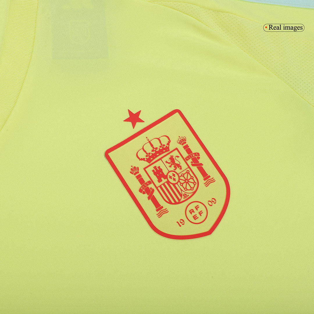 Spain Away  Soccer Jersey Euro 2024 Top Soccer Jerseys Store