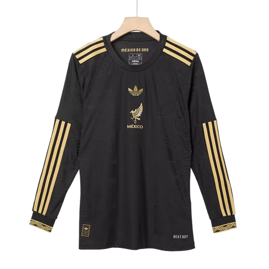 Player Version Mexico Third Away Long Sleeve 2025- Gold Cup Go Game Wear