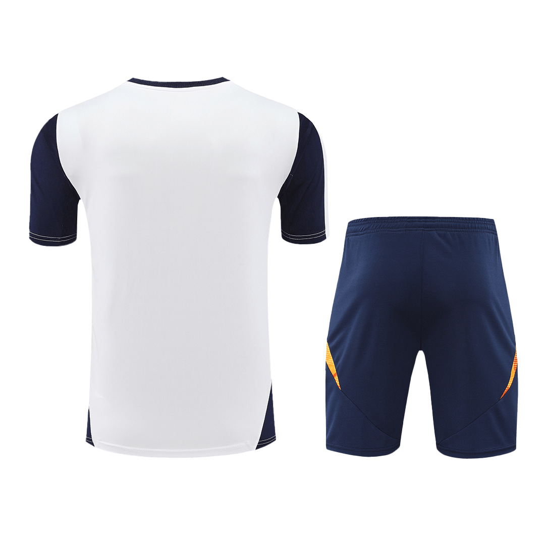 Real Madrid Pre-Match  Soccer Jersey Kit(Jersey+Shorts) 2024/25 Top Soccer Jerseys Store