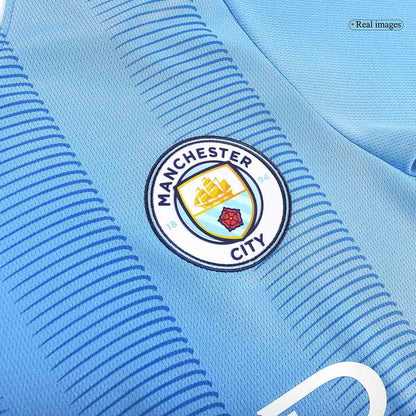 Manchester City CHAMPIONS OF EUROPE #23 Home  Soccer Jersey 2023/24 Top Soccer Jerseys Store