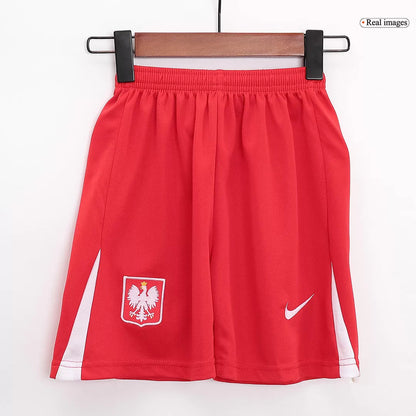 Dziecięce stroje piłkarskie Polska Home 2024 Top Koszulki Pilka Sklep