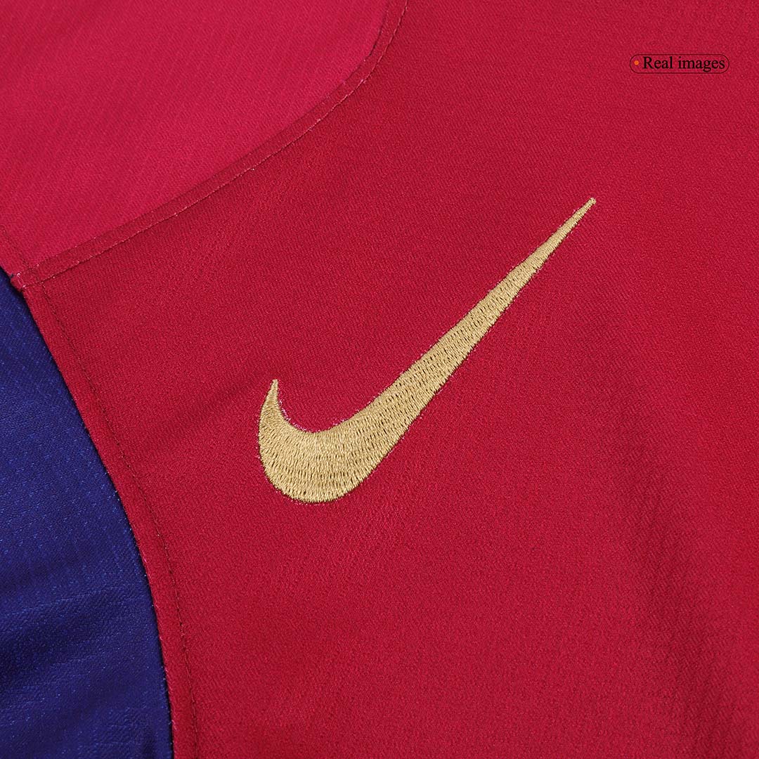 LAMINE YAMAL #19 Barcelona Home  Soccer Jersey 2024/25- Spotify Logo Without Text Top Soccer Jerseys Store