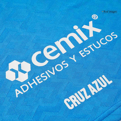 Kid's Cruz Azul Home  Soccer Jersey Kit(Jersey+Shorts) 2024/25 Top Soccer Jerseys Store